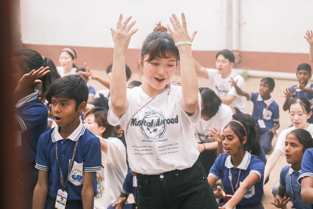 子どもたちとの練習