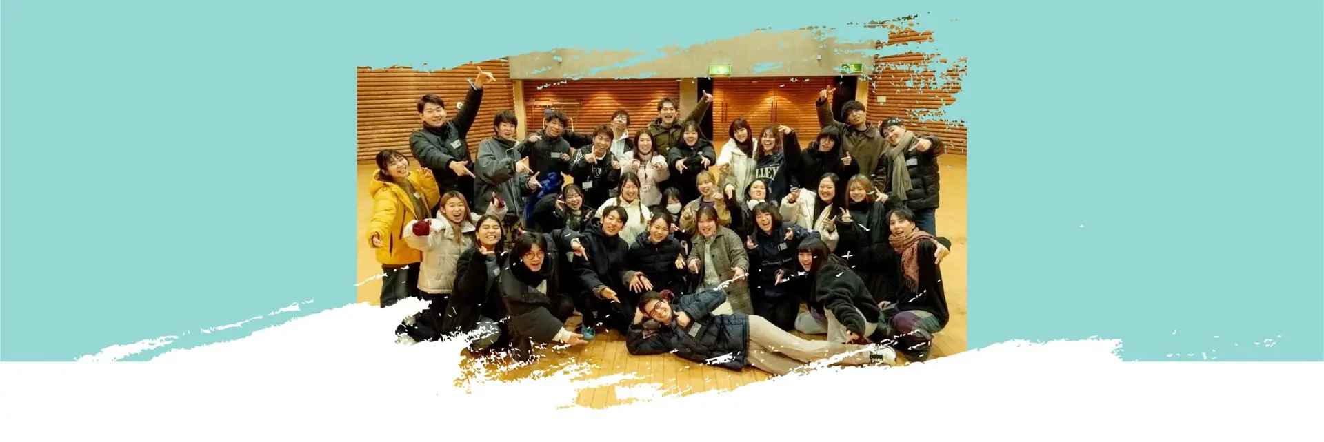 日本各地から集まったMUSICAL TRAVEL参加者の集合写真