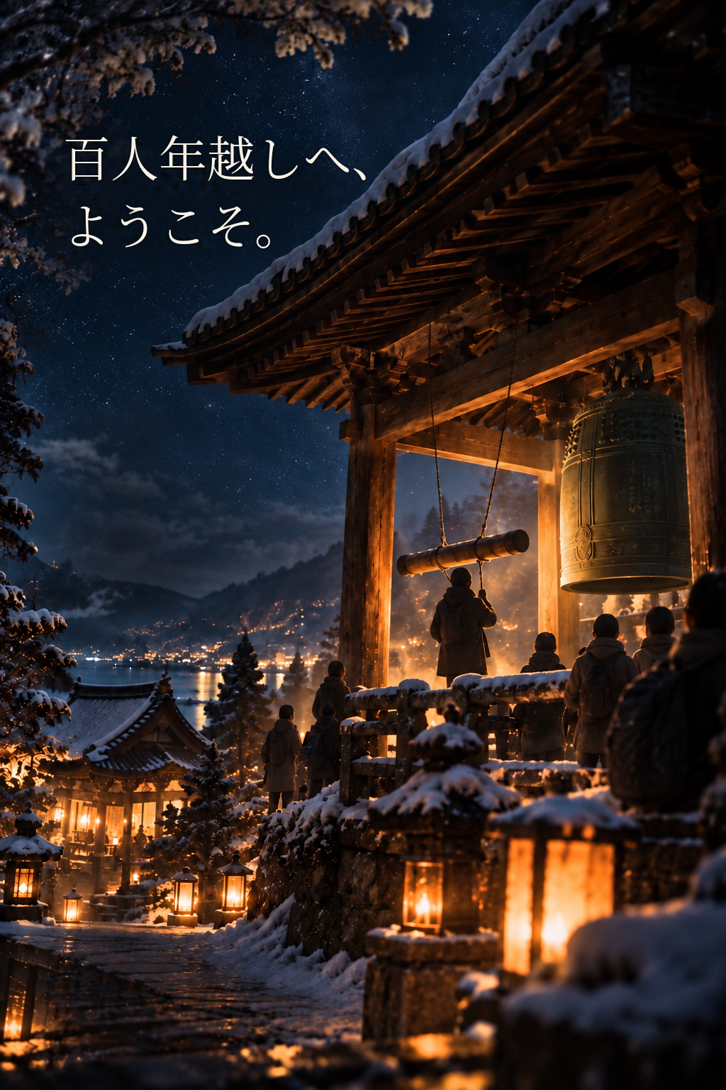 百人年越しへ、 ようこそ。 
